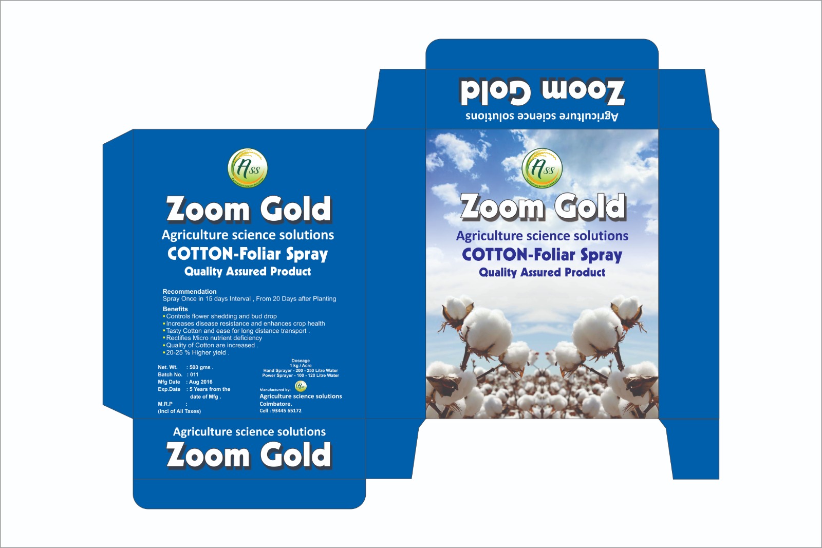  printed boxes and bags